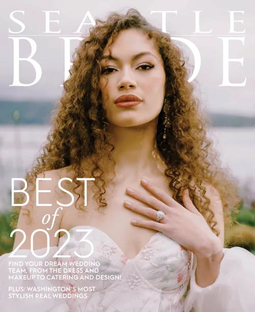 Seattle Bride Magazine Best of 2023 cover